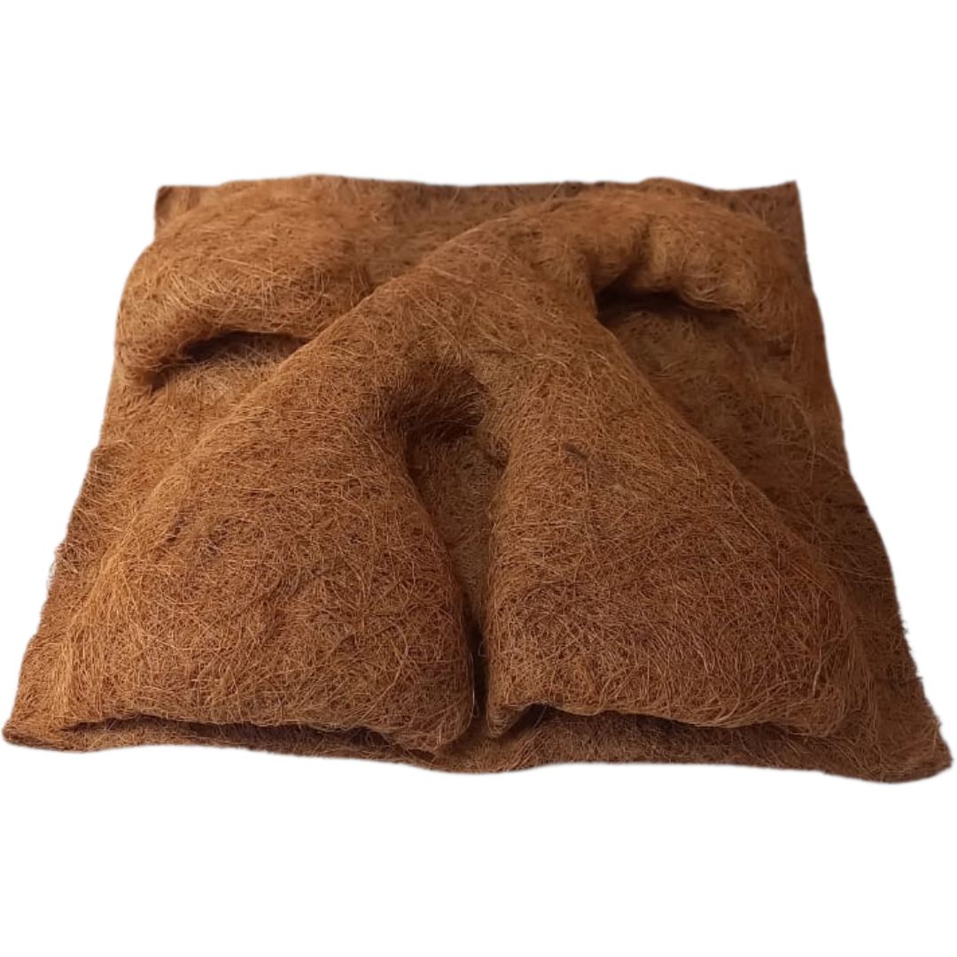 Pannello sfondo fibra di cocco con portapiante